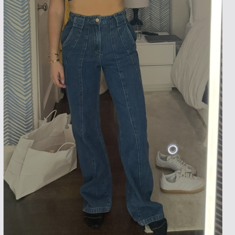 Cult Gaia Blue Women's Jeans